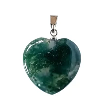 Mohaachát szív medál