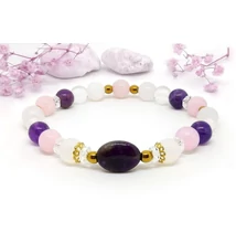 Női intuíció ásvány karkötő