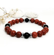 Stabilitás fémmentes gyökércsakra karkötő