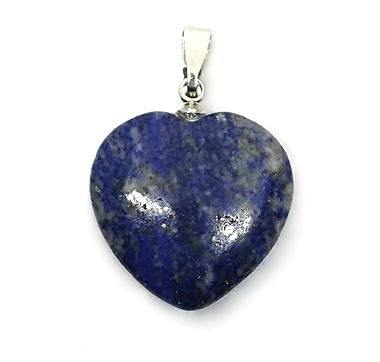 Lapis lazuli szív medál